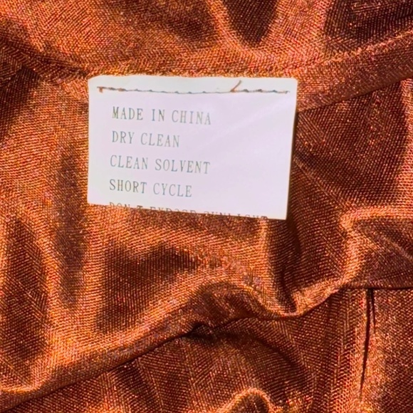 REVELRY Beck Velvet Dress RUST Full Length Party Portraits Wedding FALL sz 20 - Picture 6 of 10